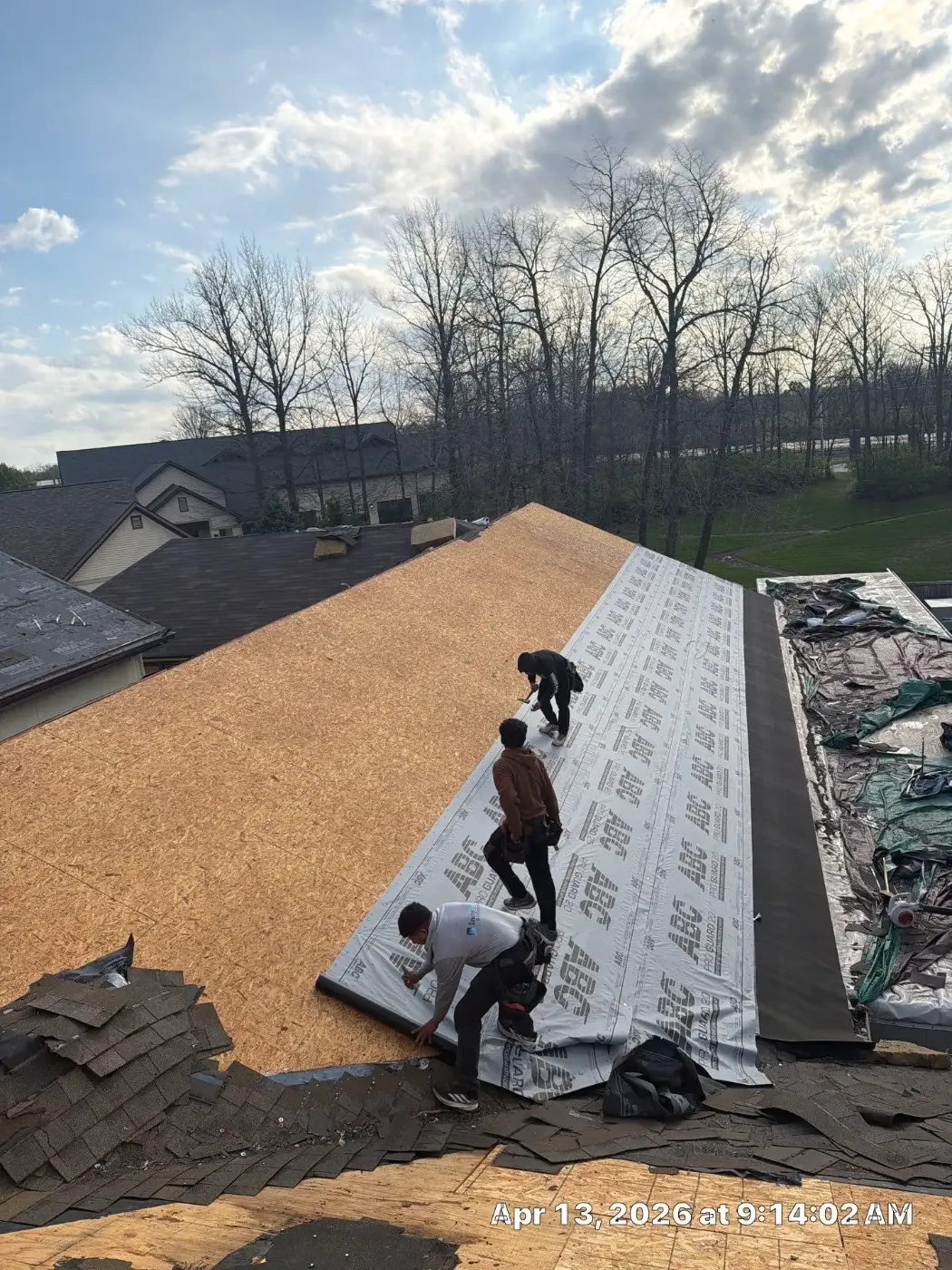 Manufacturer-certified roof installation in New Albany